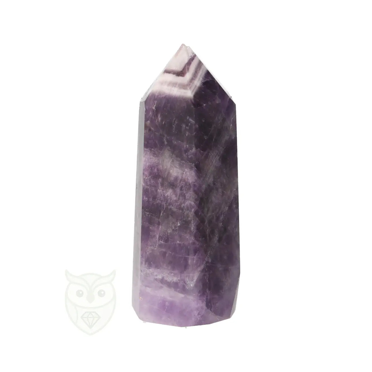 Chevron amethist punt nr. 5 - 86 gram | Edelsteen punt