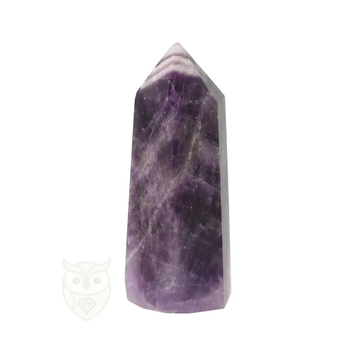 Chevron amethist punt nr. 5 - 86 gram | Edelsteen punt
