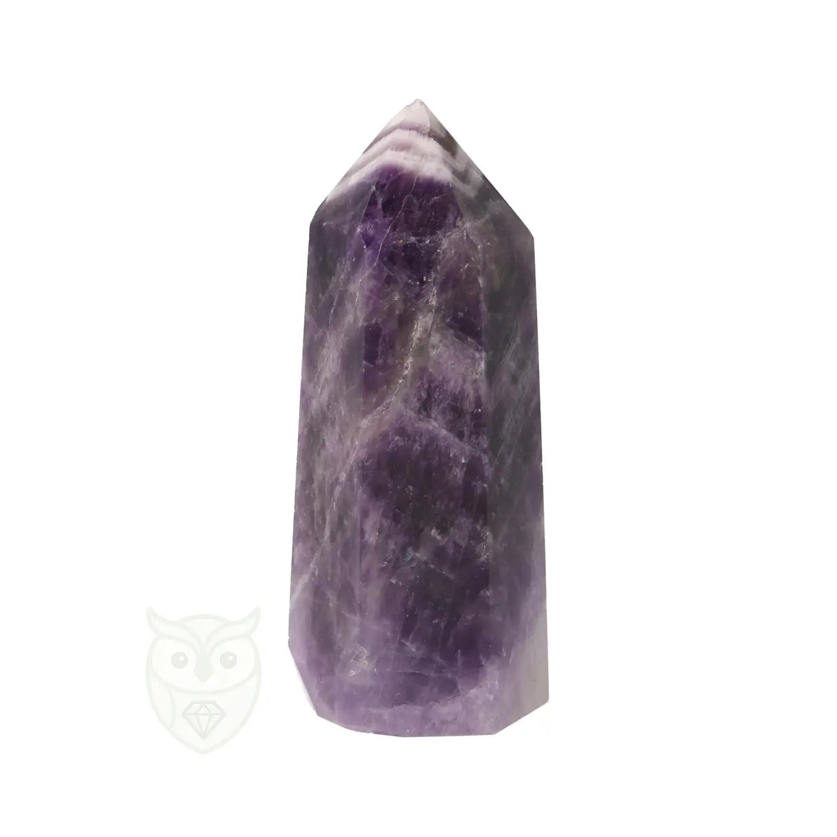Chevron amethist punt nr. 5 - 86 gram | Edelsteen punt