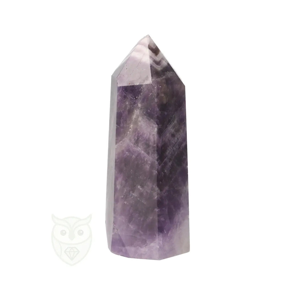 Chevron amethist punt nr. 5 - 86 gram | Edelsteen punt