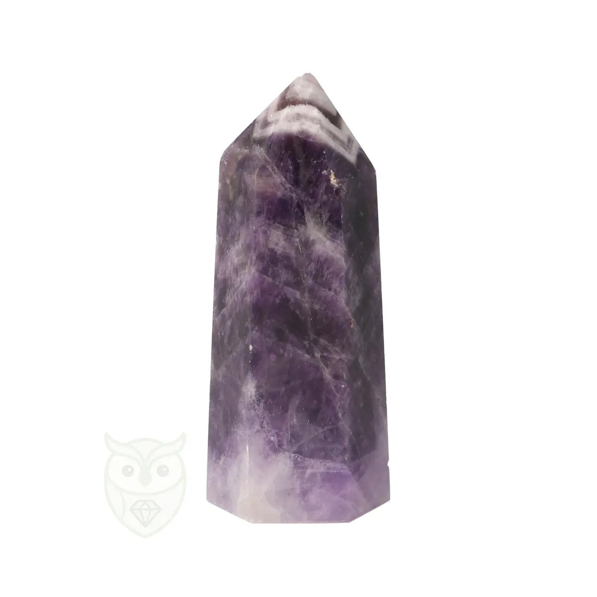 Chevron amethist punt nr. 5 - 86 gram | Edelsteen punt