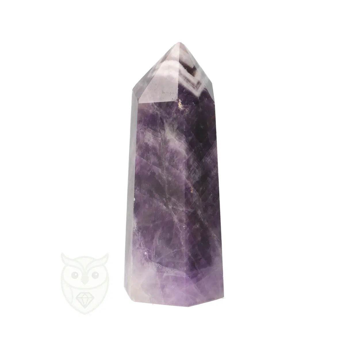 Chevron amethist punt nr. 5 - 86 gram | Edelsteen punt