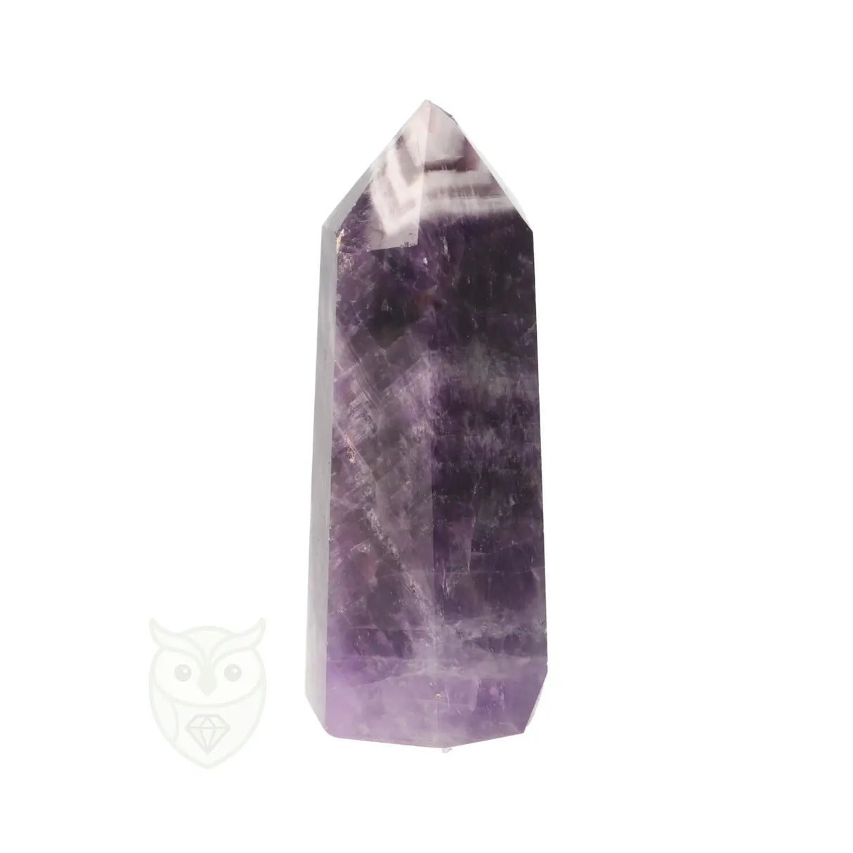 Chevron amethist punt nr. 5 - 86 gram | Edelsteen punt