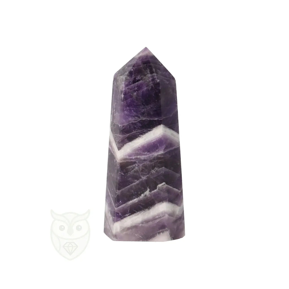 Chevron Amethist punt nr. 6 | Edelstenen chevron amethist punt kopen