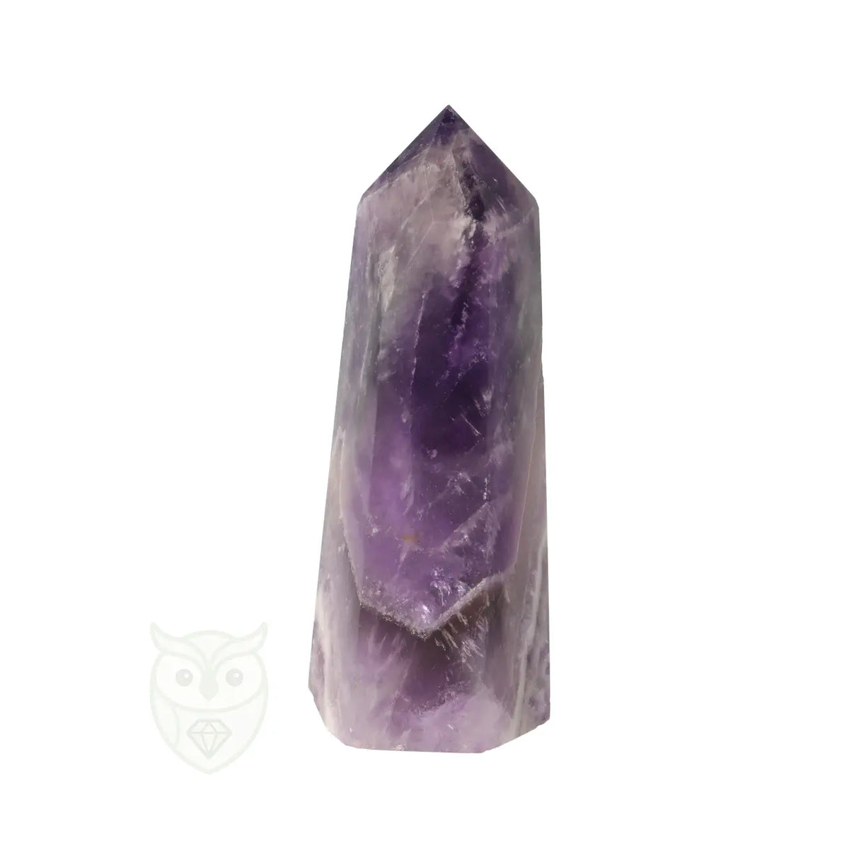 Chevron amethist punt nr. 7 - 104 gram | Edelsteen punt