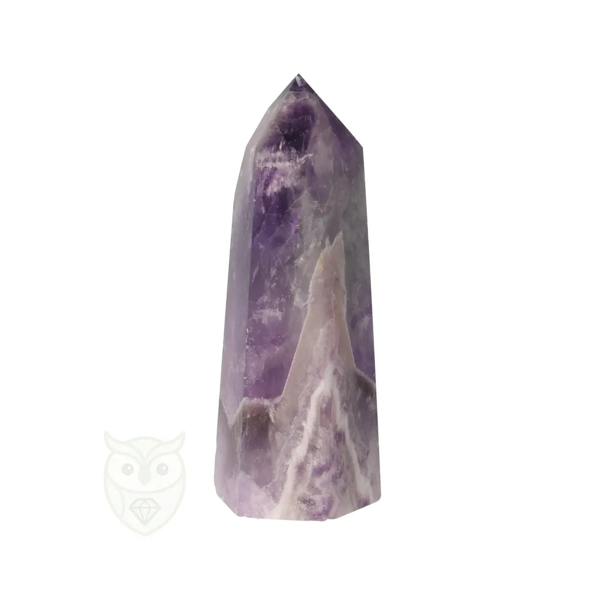 Chevron amethist punt nr. 7 - 104 gram | Edelsteen punt
