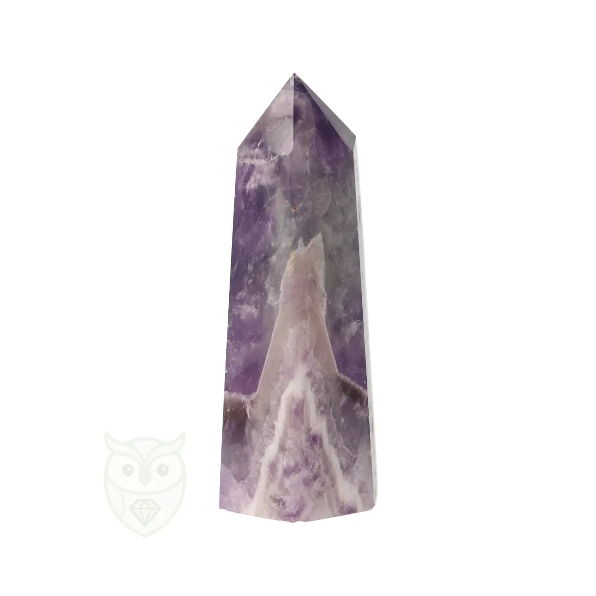 Chevron amethist punt nr. 7 - 104 gram | Edelsteen punt
