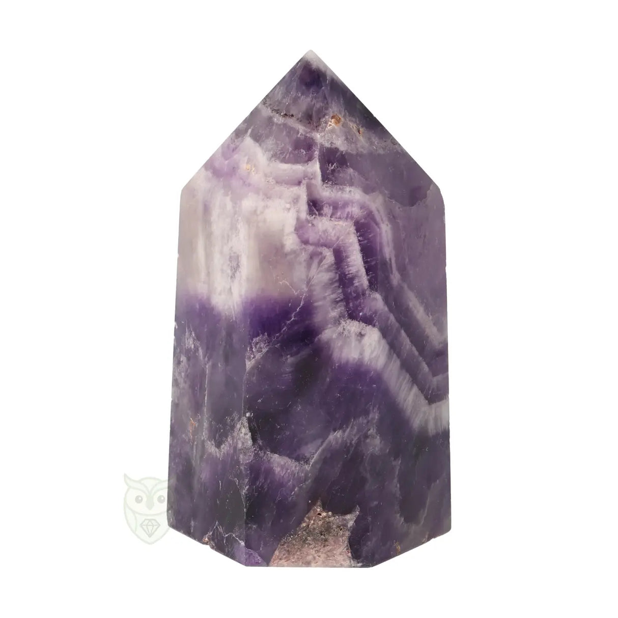 Chevron amethist punt nr. 9 - 153 gram | Edelsteen punt