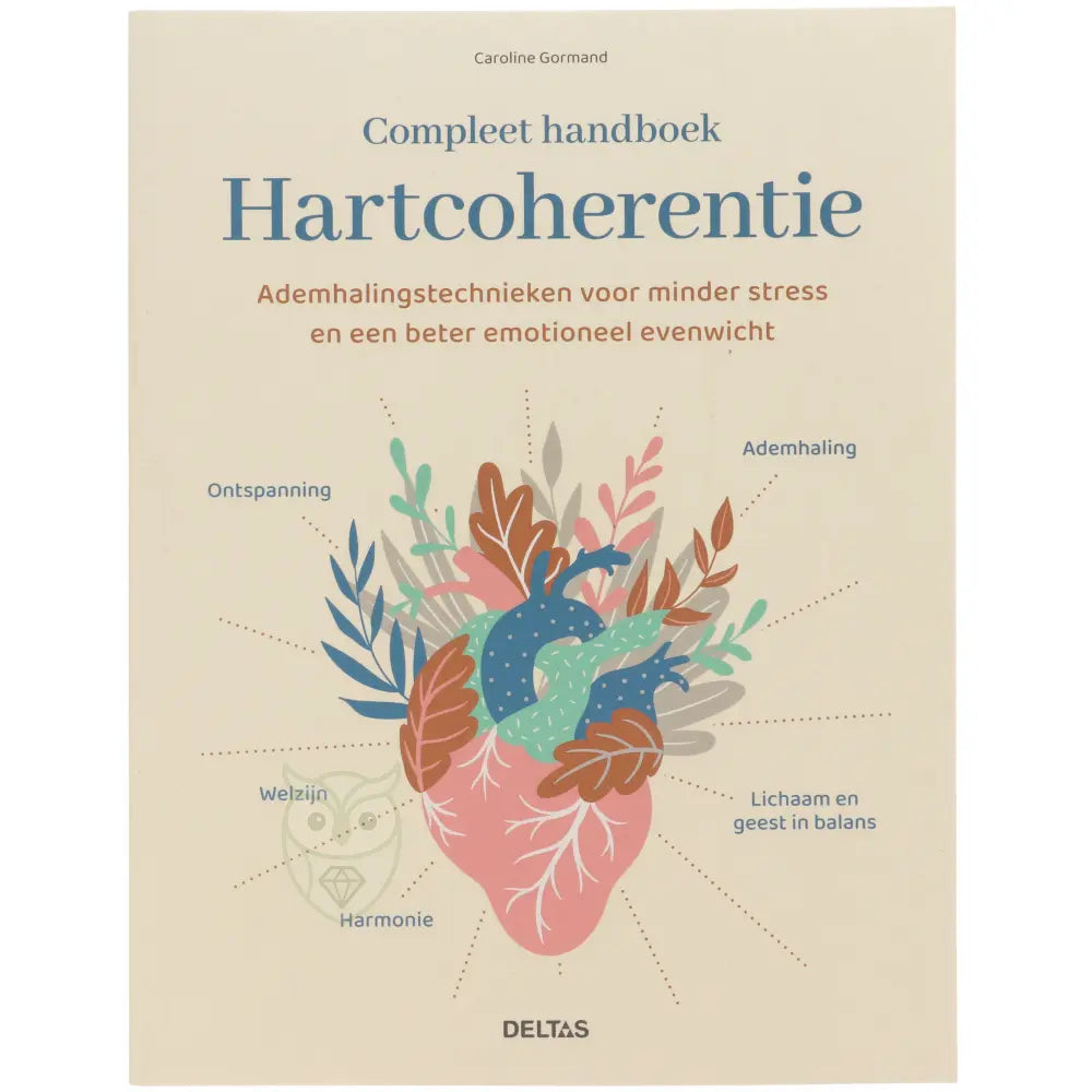 Hartcoherentie boek met ademhalingstechnieken voor minder stress