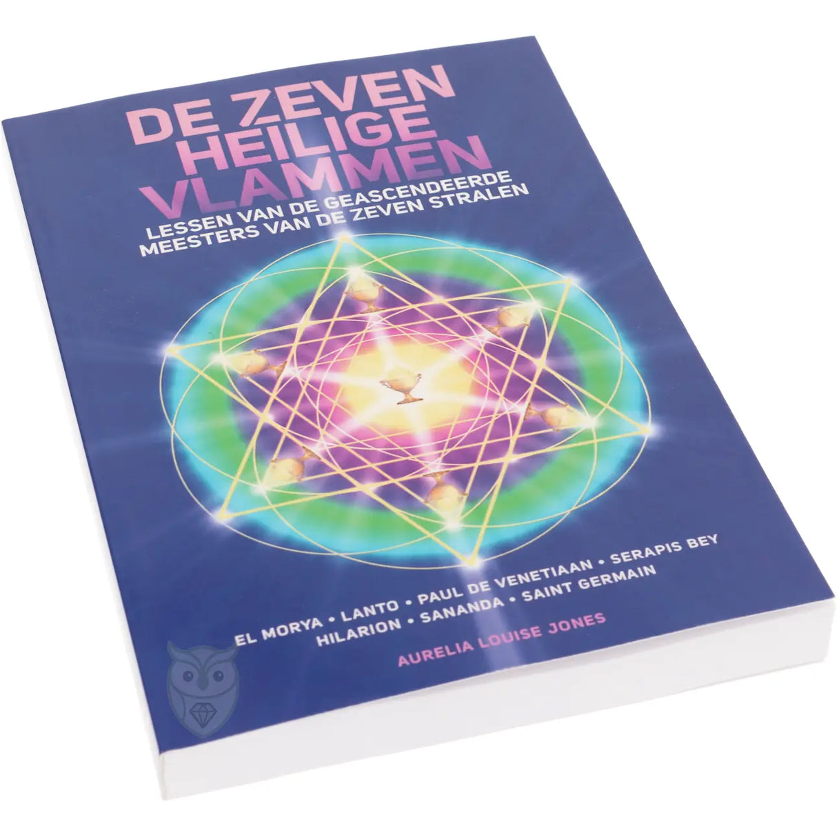 Voorkant boek De Zeven Heilige Vlammen - lessen van de geascendeerde meesters