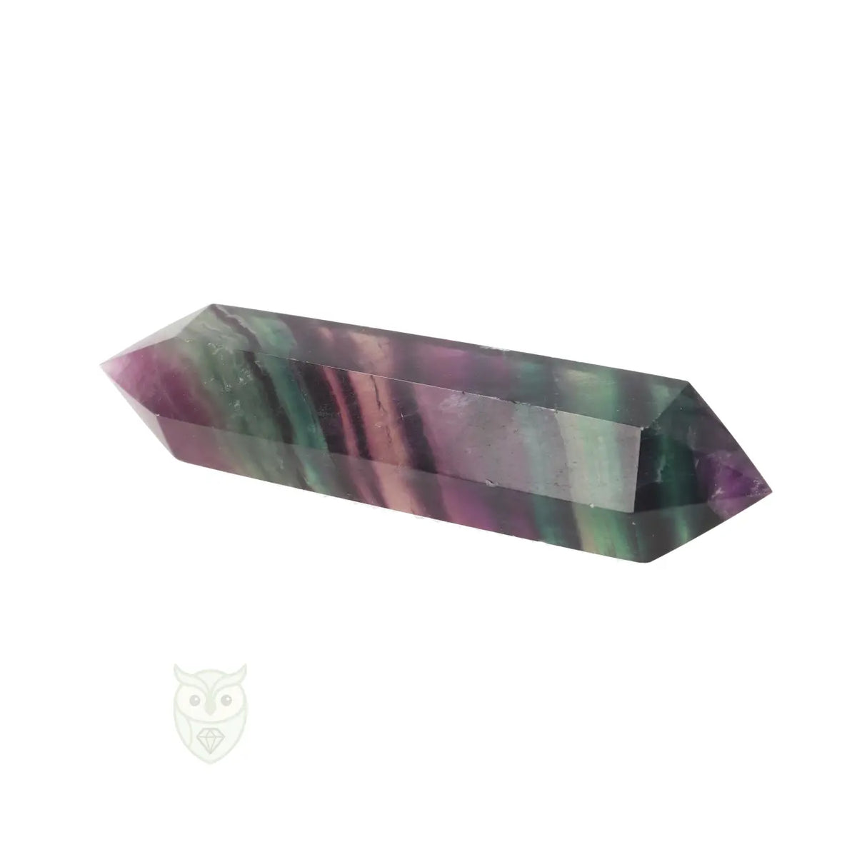 Fluoriet dubbeleinder nr. 16 - 128 gram | Edelsteen