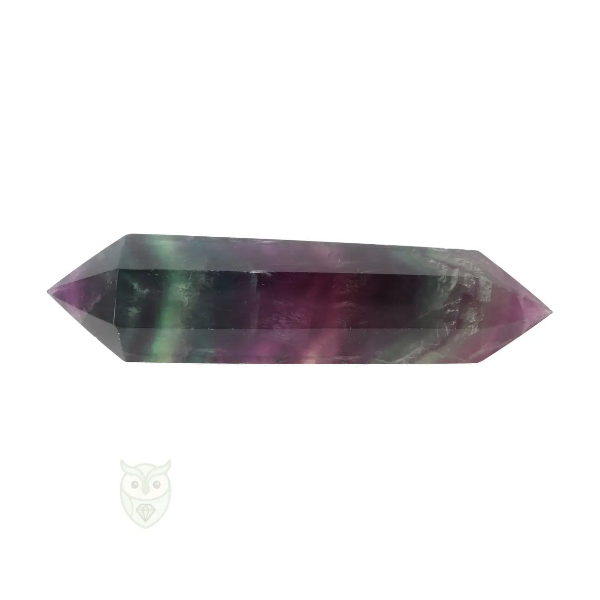 Fluoriet dubbeleinder nr. 16 - 128 gram | Edelsteen