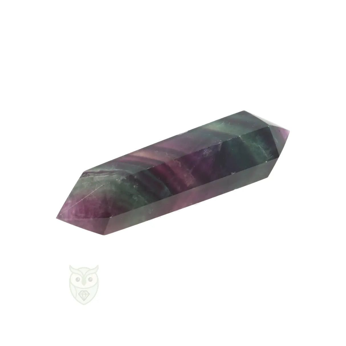 Fluoriet dubbeleinder nr. 16 - 128 gram | Edelsteen
