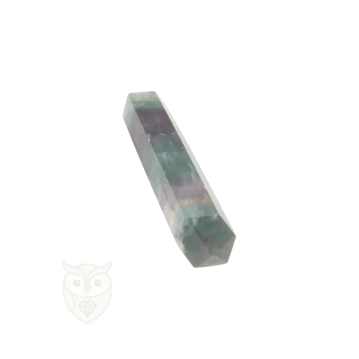 Fluoriet dubbeleinder nr. 17 - 110 gram | Edelsteen