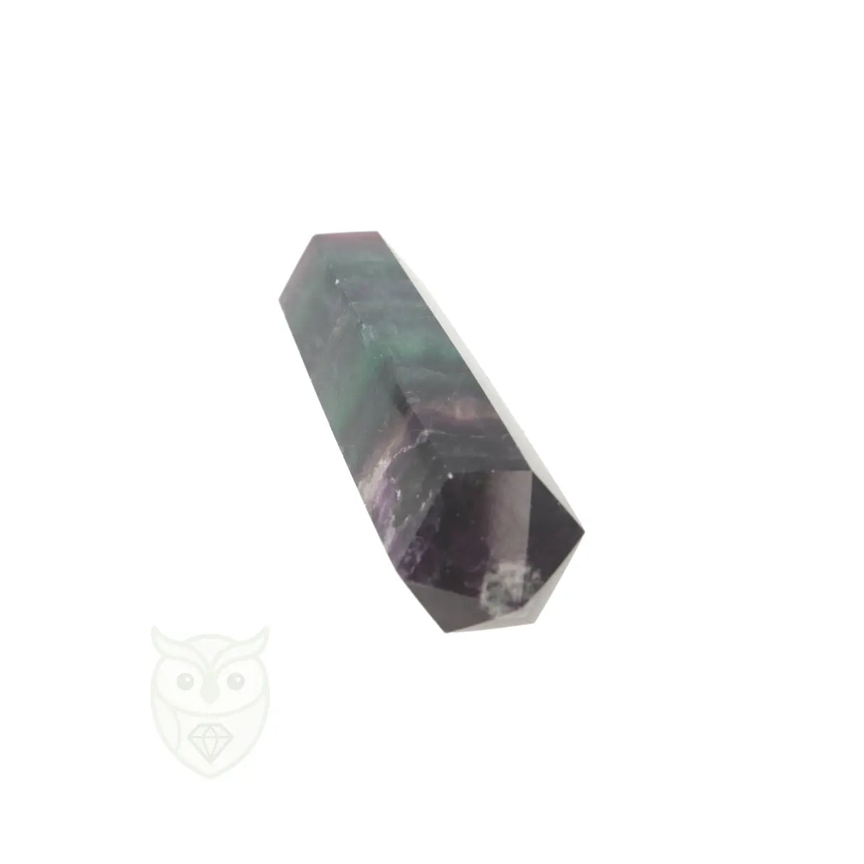 Fluoriet dubbeleinder nr. 24 - 190 gram | Edelsteen