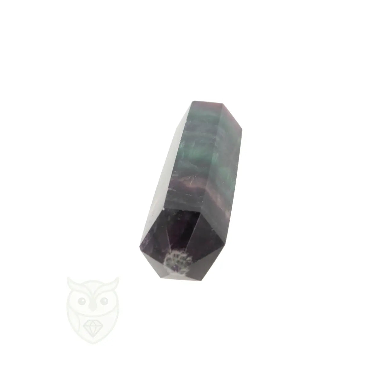 Fluoriet dubbeleinder nr. 24 - 190 gram | Edelsteen