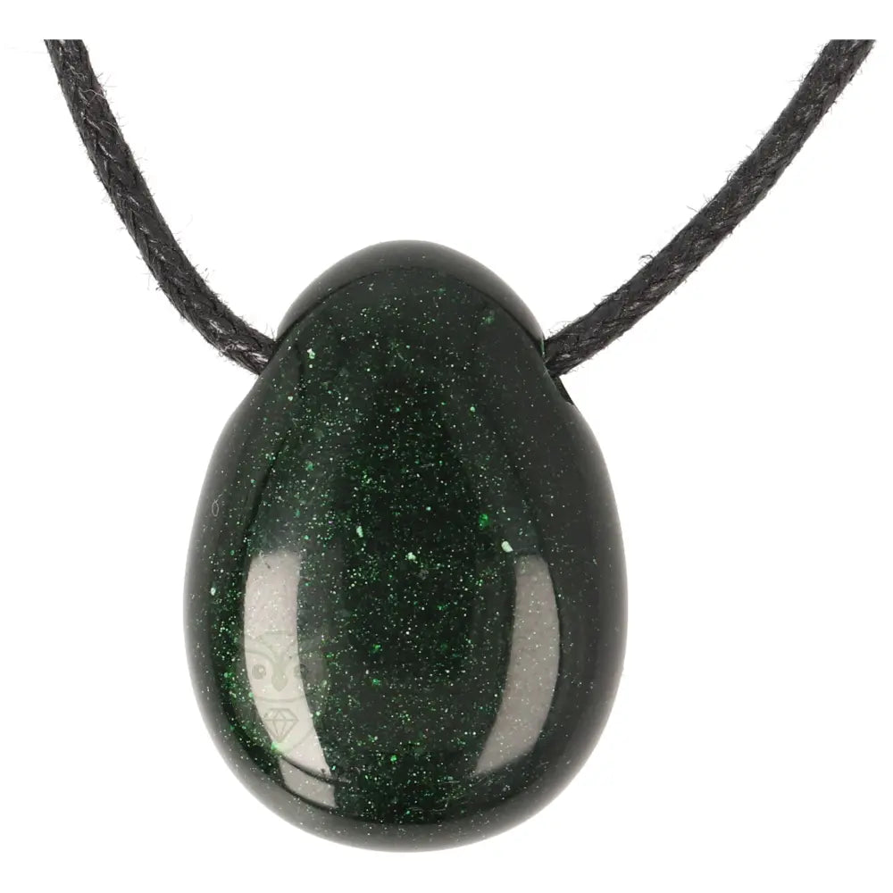 Goudsteen Groen hanger nr. 8 - 10 gram | Edelsteen sieraad