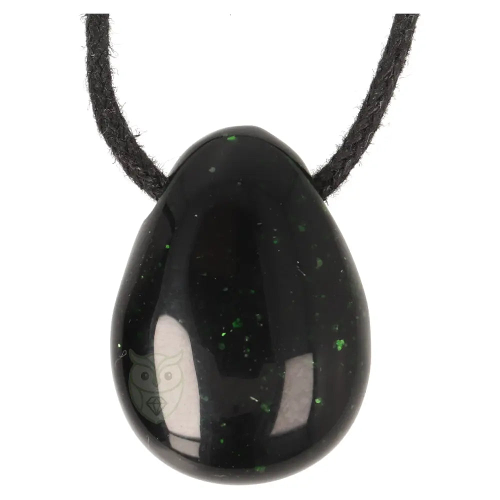 Goudsteen Groen hanger nr. 9 - 11 gram | Edelsteen sieraad