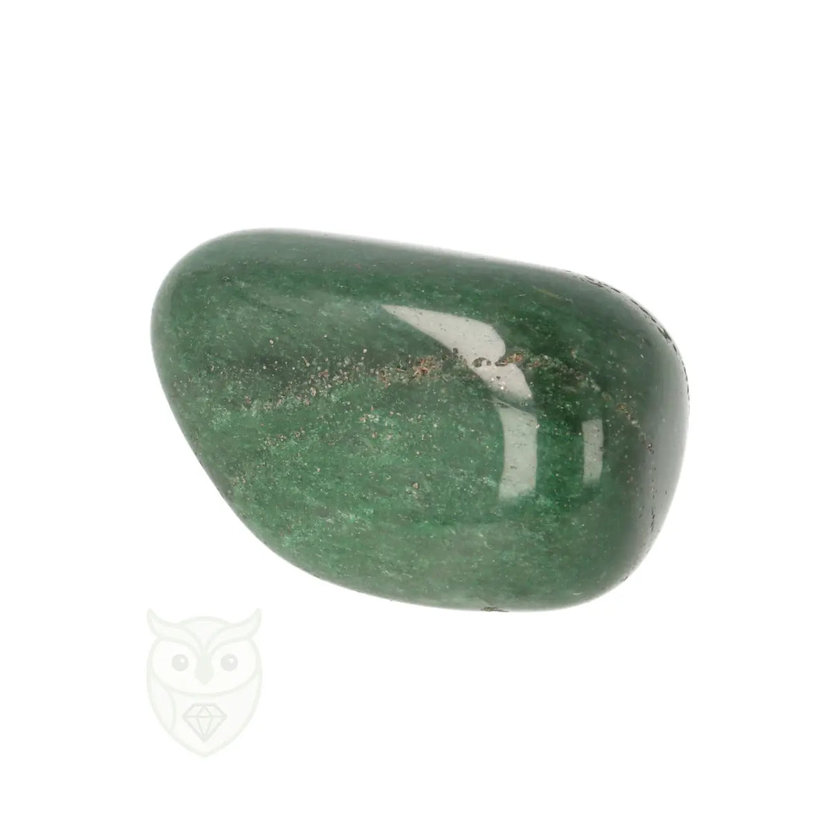 Grüner Aventurin-Kuschelstein Nr. 62