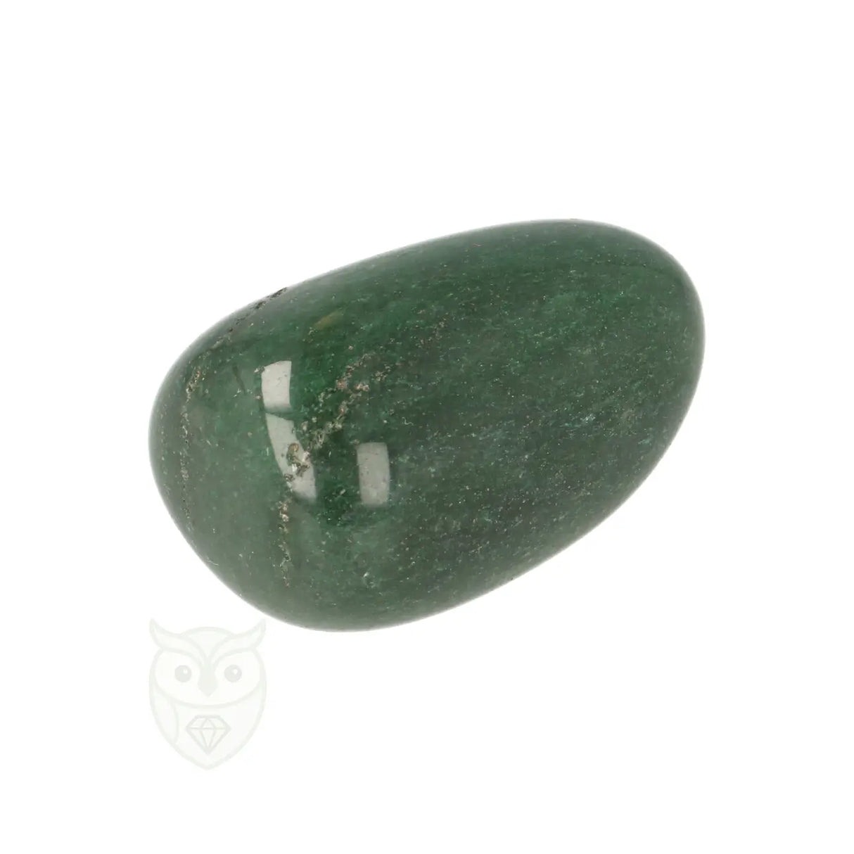 Grüner Aventurin-Kuschelstein Nr. 62