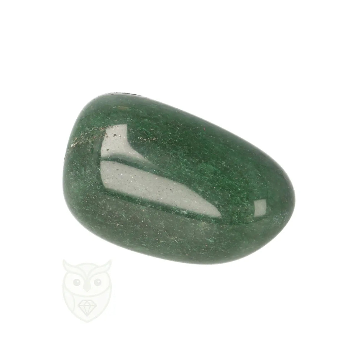 Grüner Aventurin-Kuschelstein Nr. 62