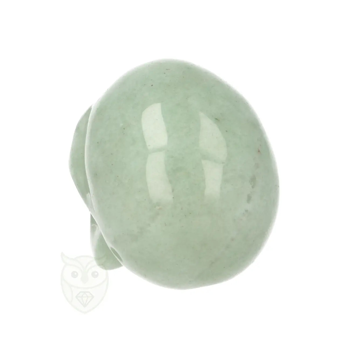 Green Aventurine Skull No. 18 – 99 grams | Gemstone skull