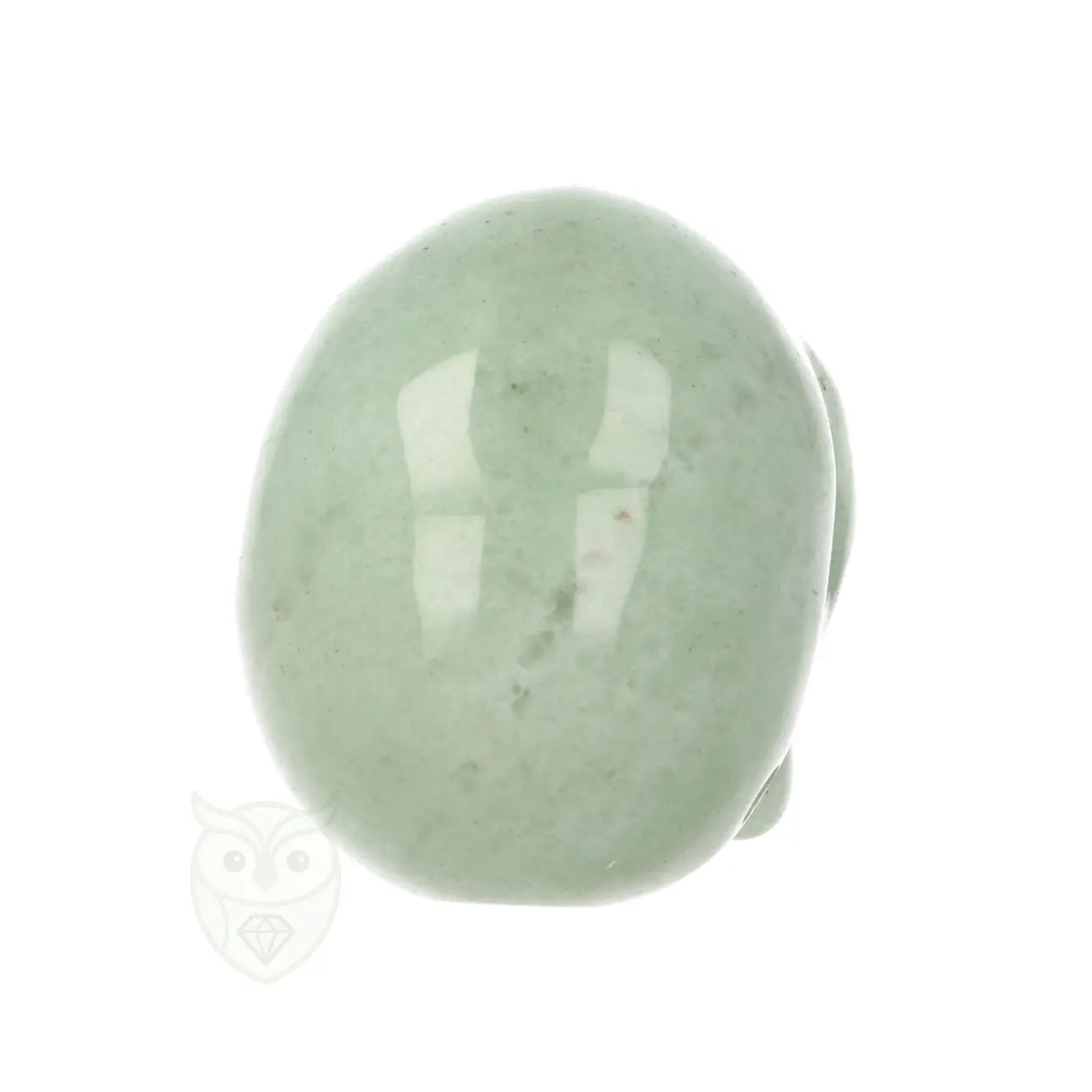 Green Aventurine Skull No. 18 – 99 grams | Gemstone skull
