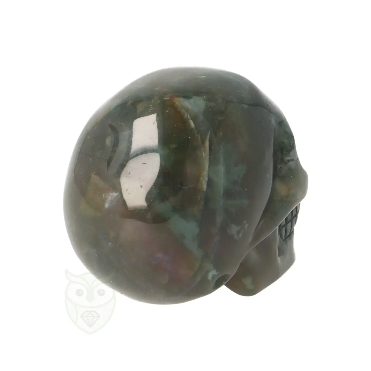 Indian agaat schedel nr. 20 – 98 gram | Edelsteen skull