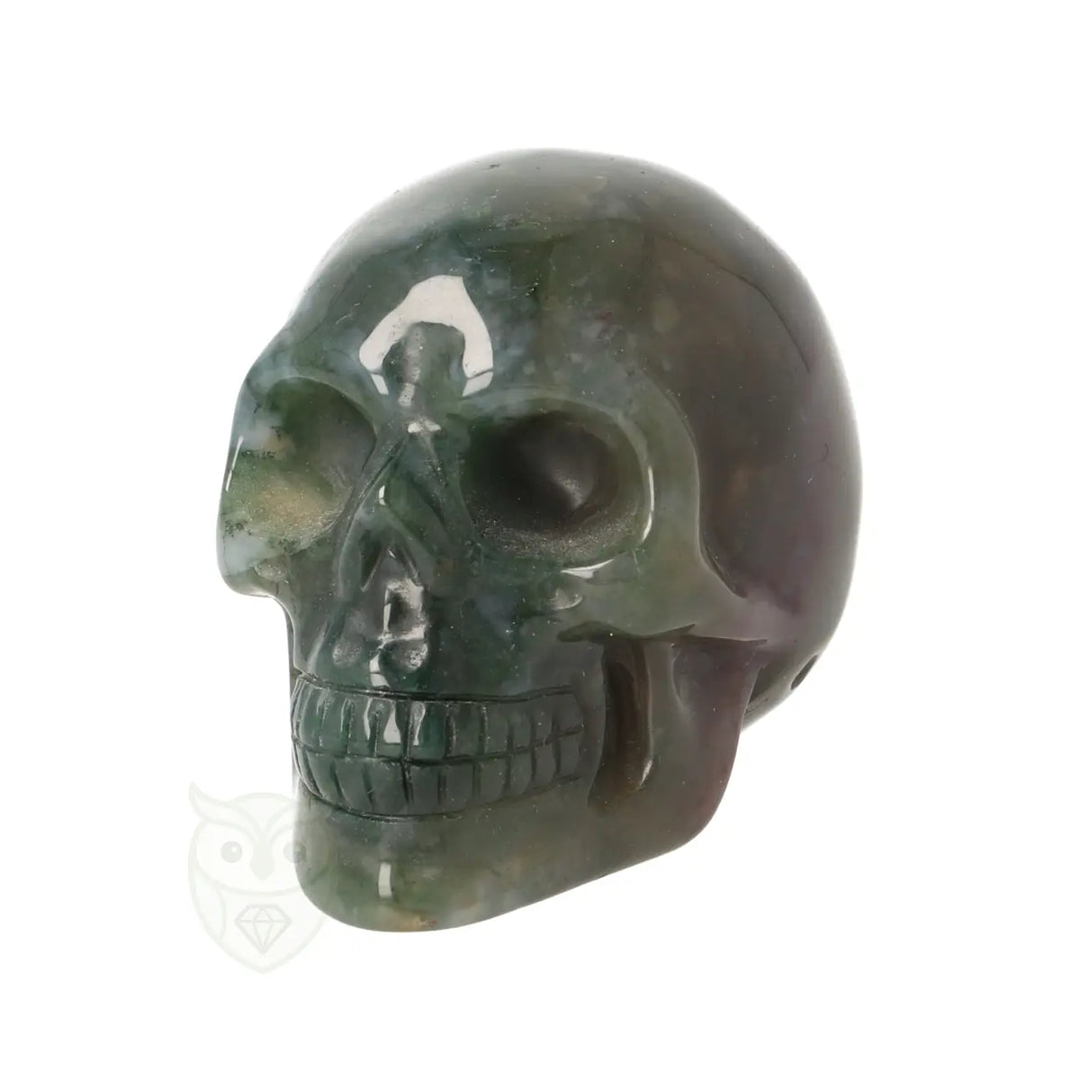 Indian agaat schedel nr. 20 – 98 gram | Edelsteen skull