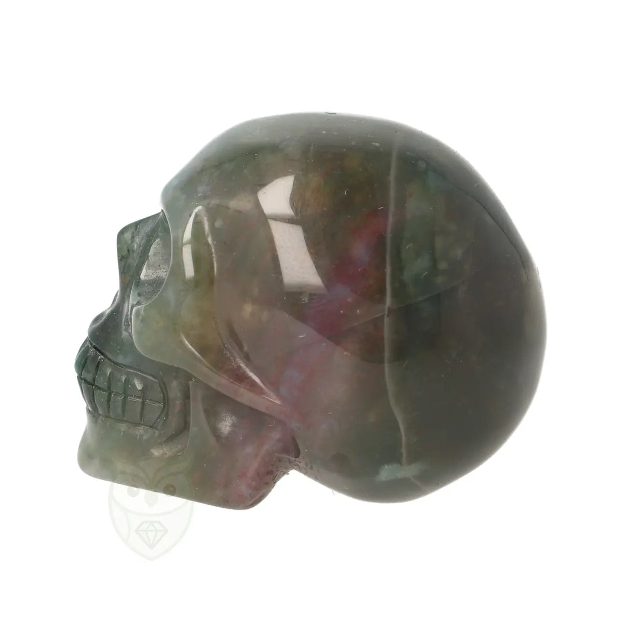 Indian agaat schedel nr. 20 – 98 gram | Edelsteen skull