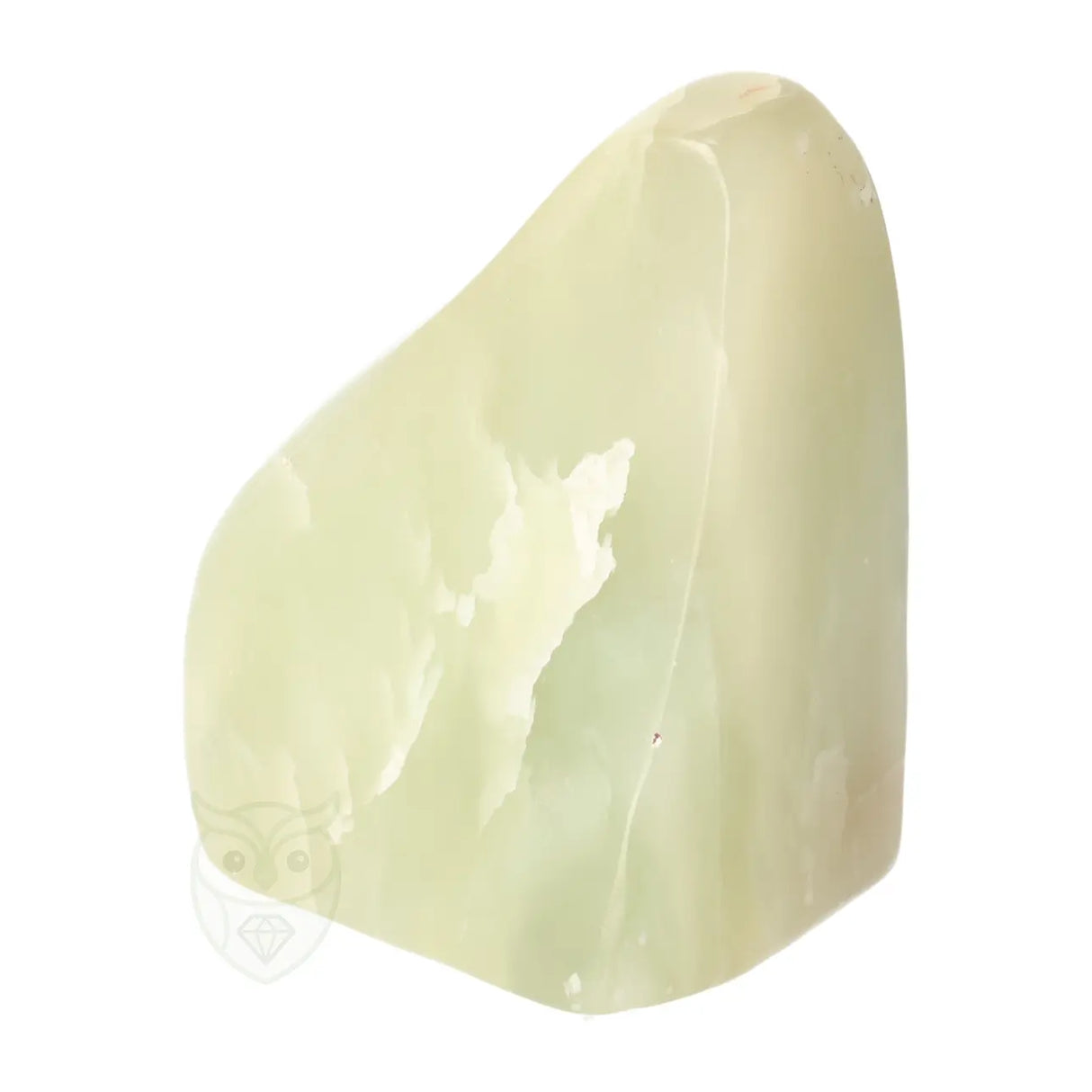 Jade serpentijn sculptuur nr. 24 - 342 gram | Edelsteen sculptuur