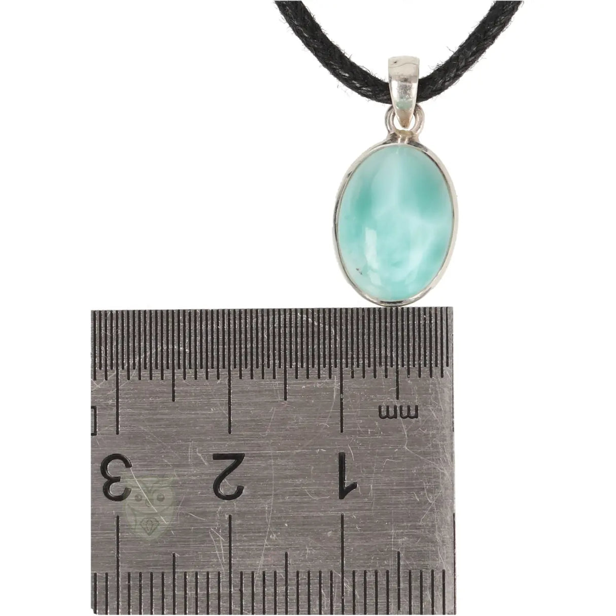 Larimar tumbled stone No. 24