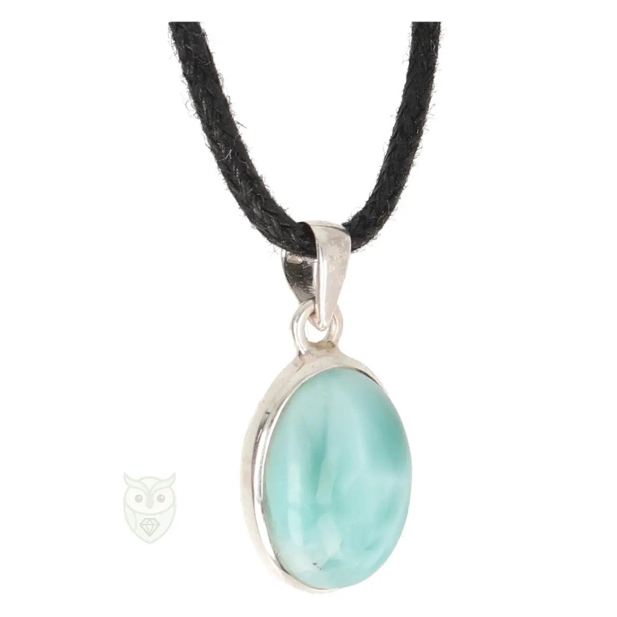 Larimar tumbled stone No. 24