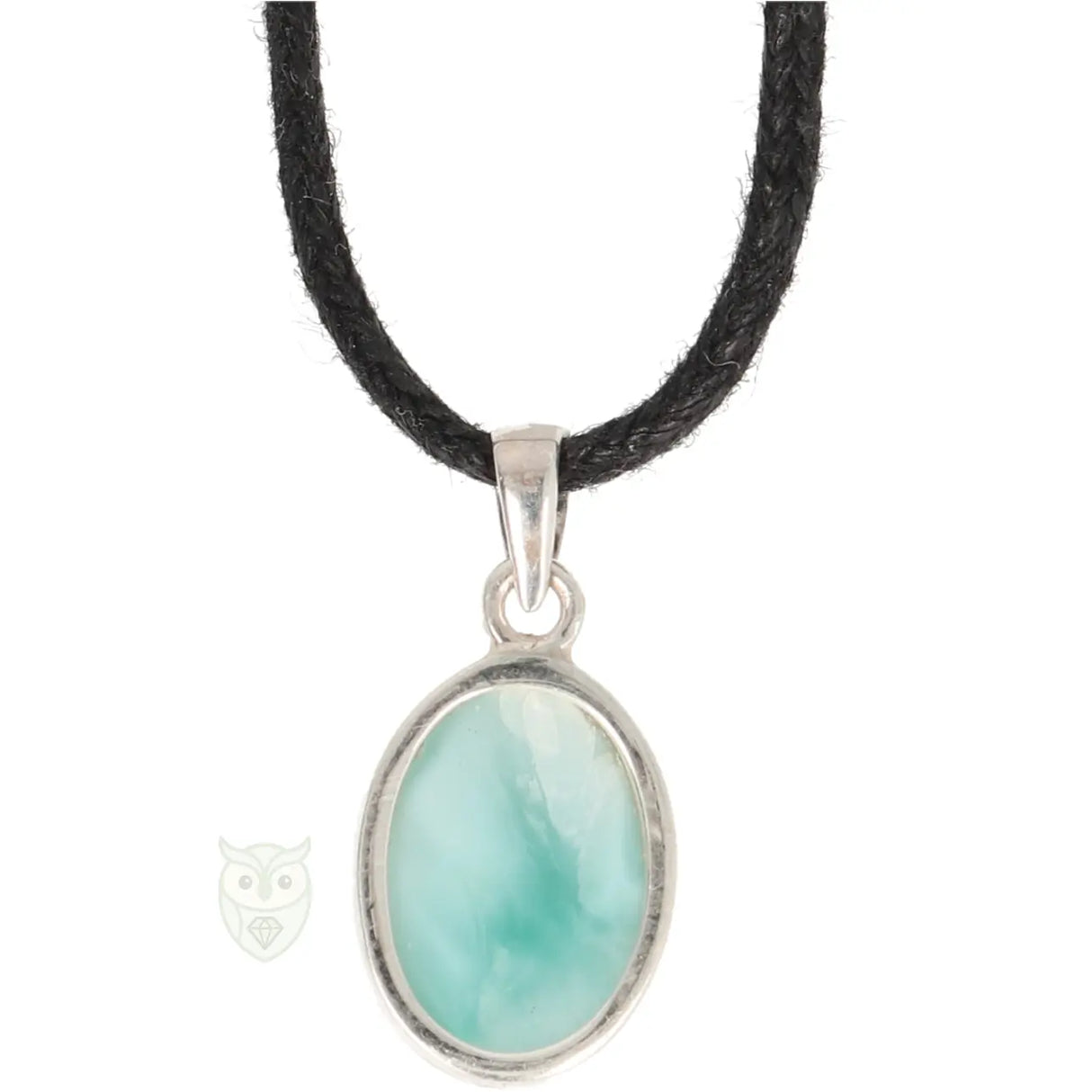 Larimar tumbled stone No. 24