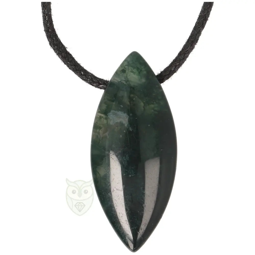 Mosagaat ovaal hanger nr. 29 - 11 gram | Edelsteen sieraad
