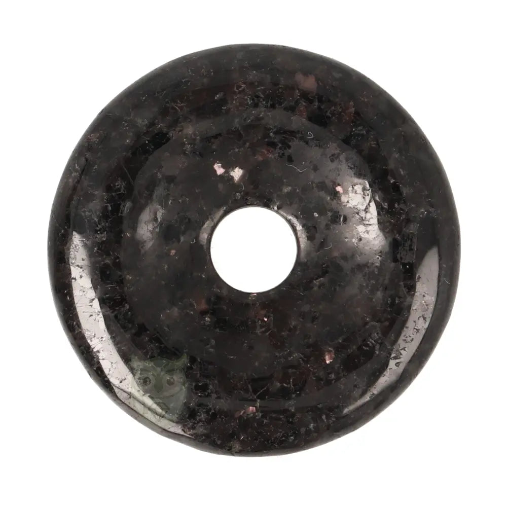 Nuummiet Donut hanger nr. 17 - Ø 4 cm | Edelsteen sieraad