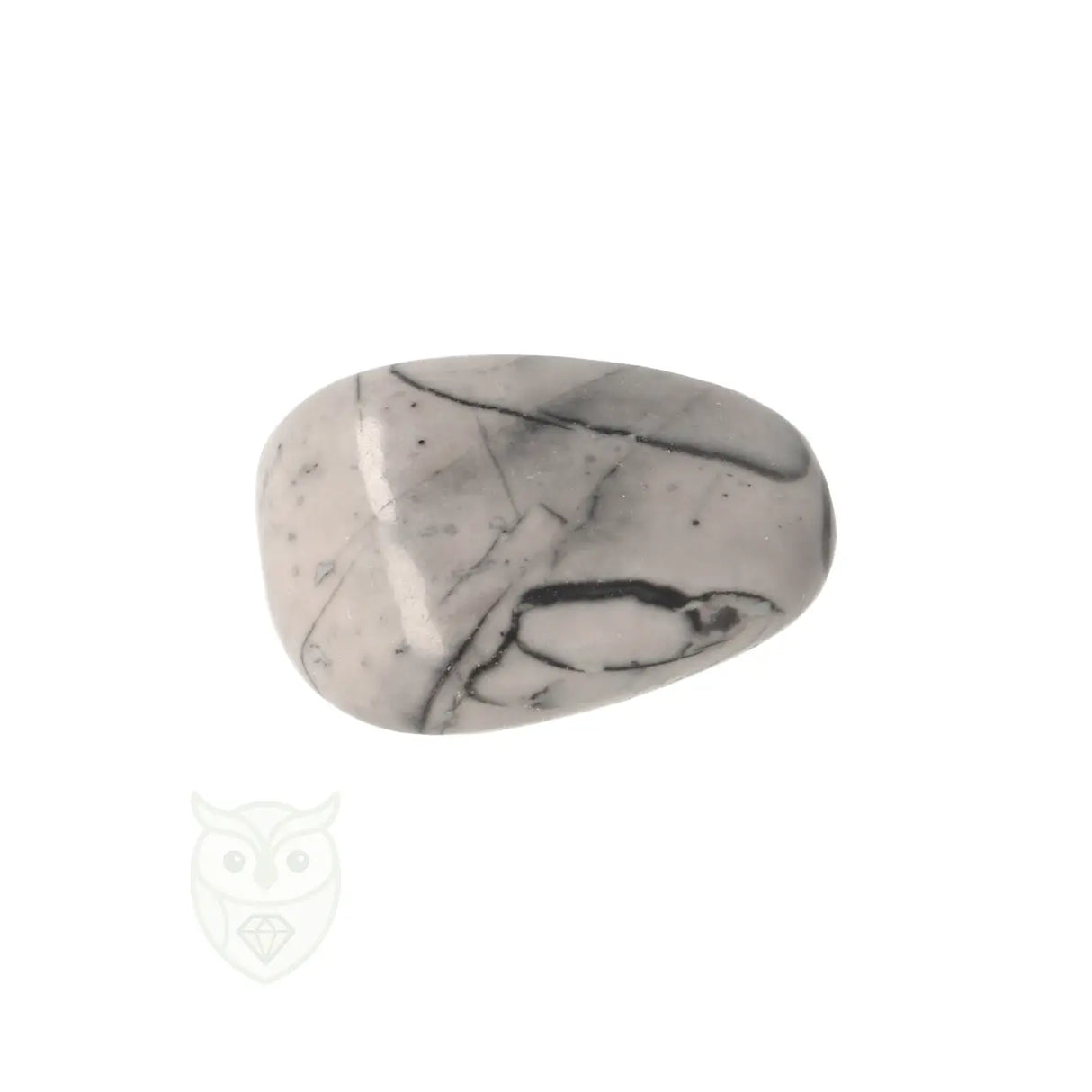 Picasso Jaspis trommelsteenn nr. 17 - 18 gram | Edelsteen