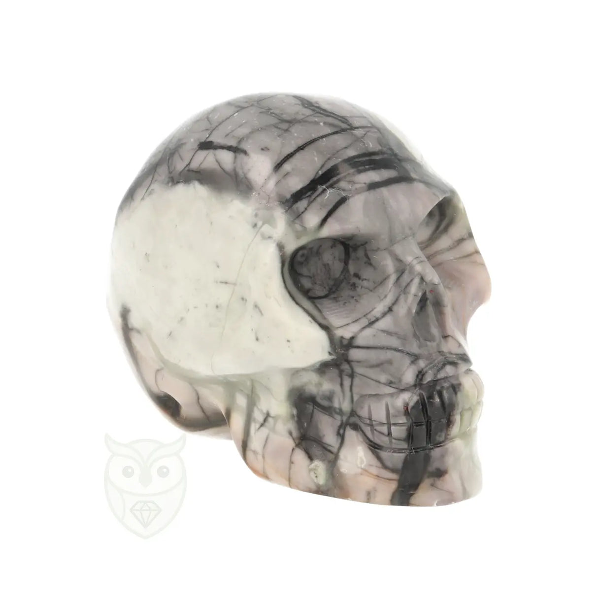 Picasso Jasper Skull No. 20 - 100 grams | Gemstone Skull