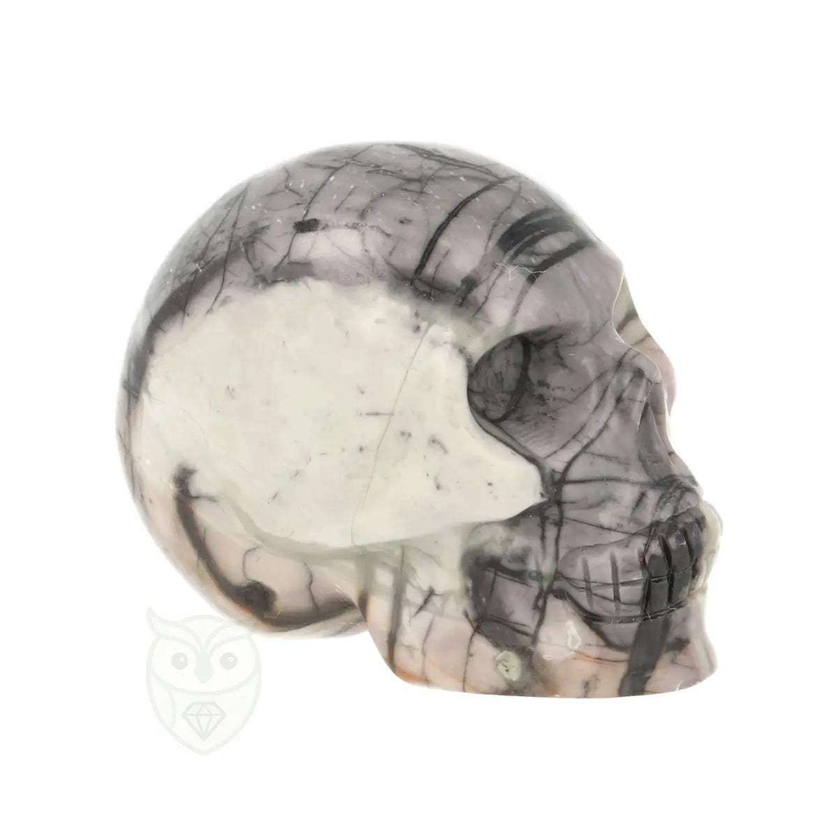 Picasso Jasper Skull No. 20 - 100 grams | Gemstone Skull
