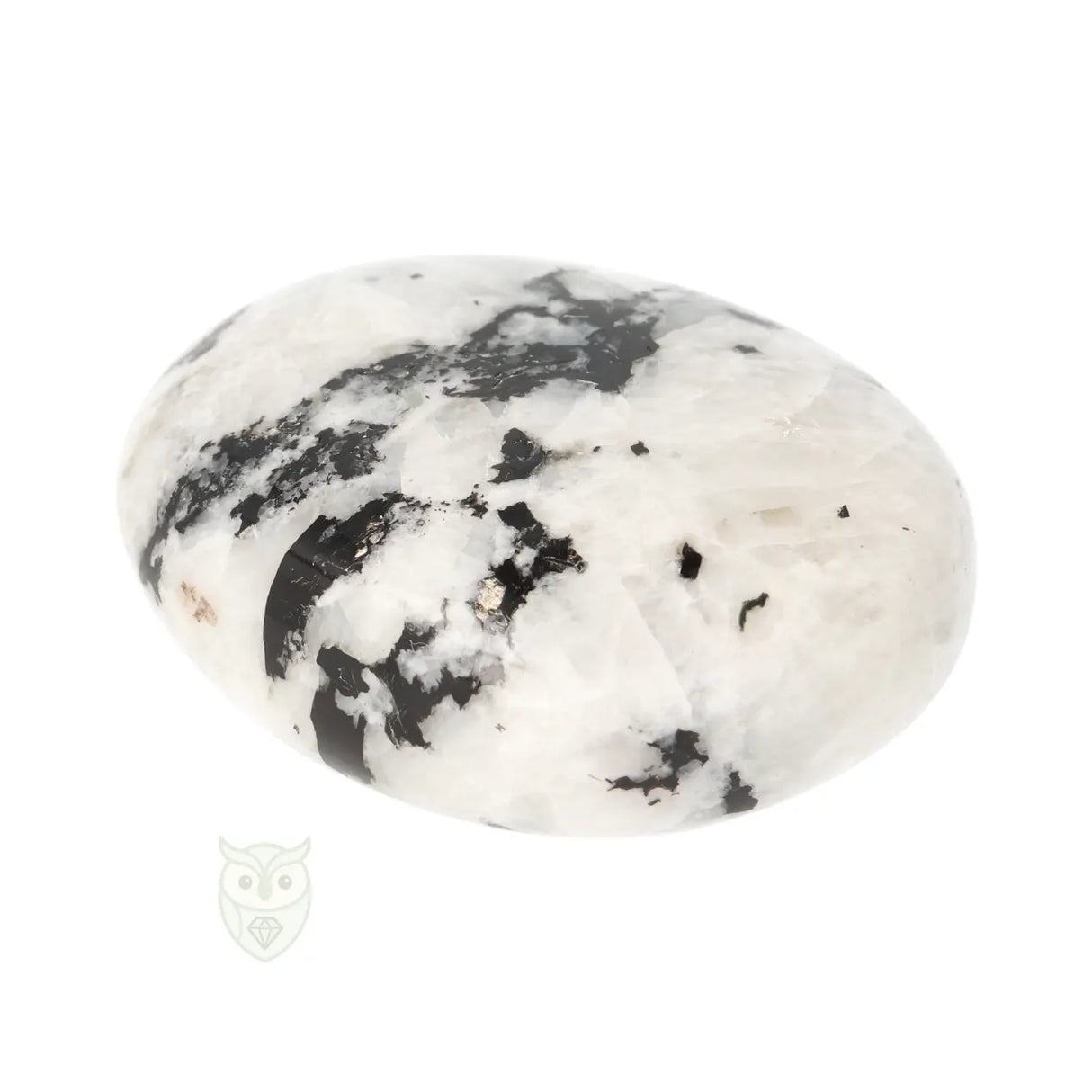 Regenboog Maansteen handsteen nr. 20 - 134 gram | Edelsteen