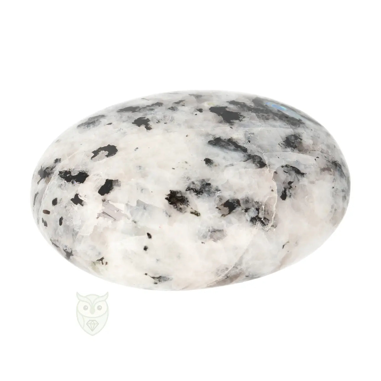 Regenboog Maansteen handsteen nr. 21 - 131 gram | Edelsteen