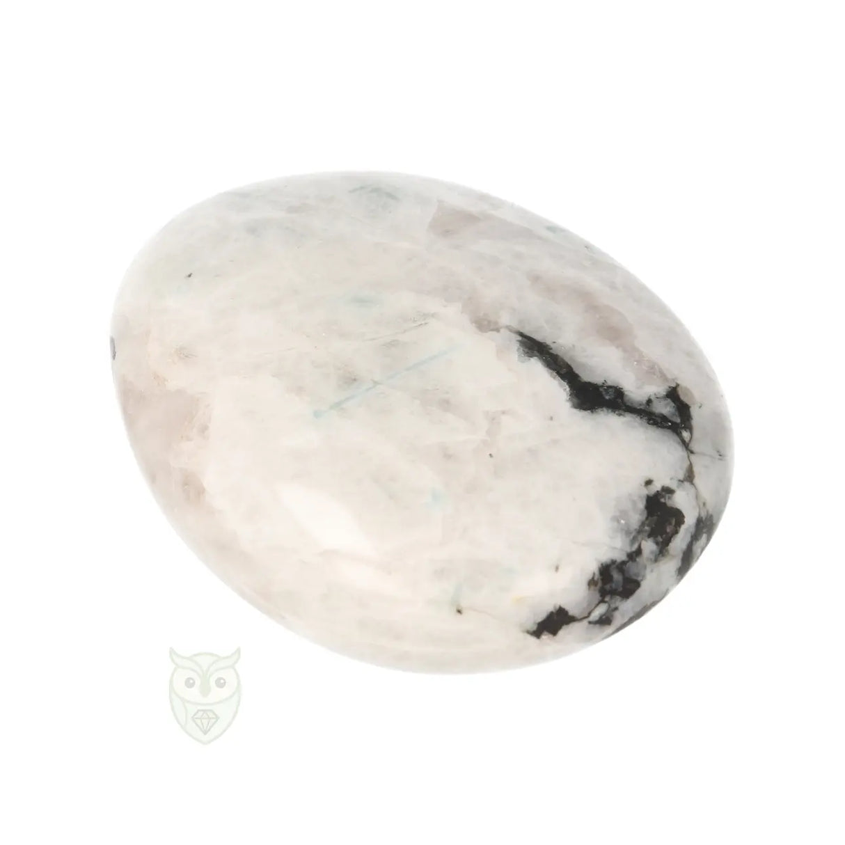 Regenboog Maansteen handsteen nr. 22 - 114 gram | Edelsteen