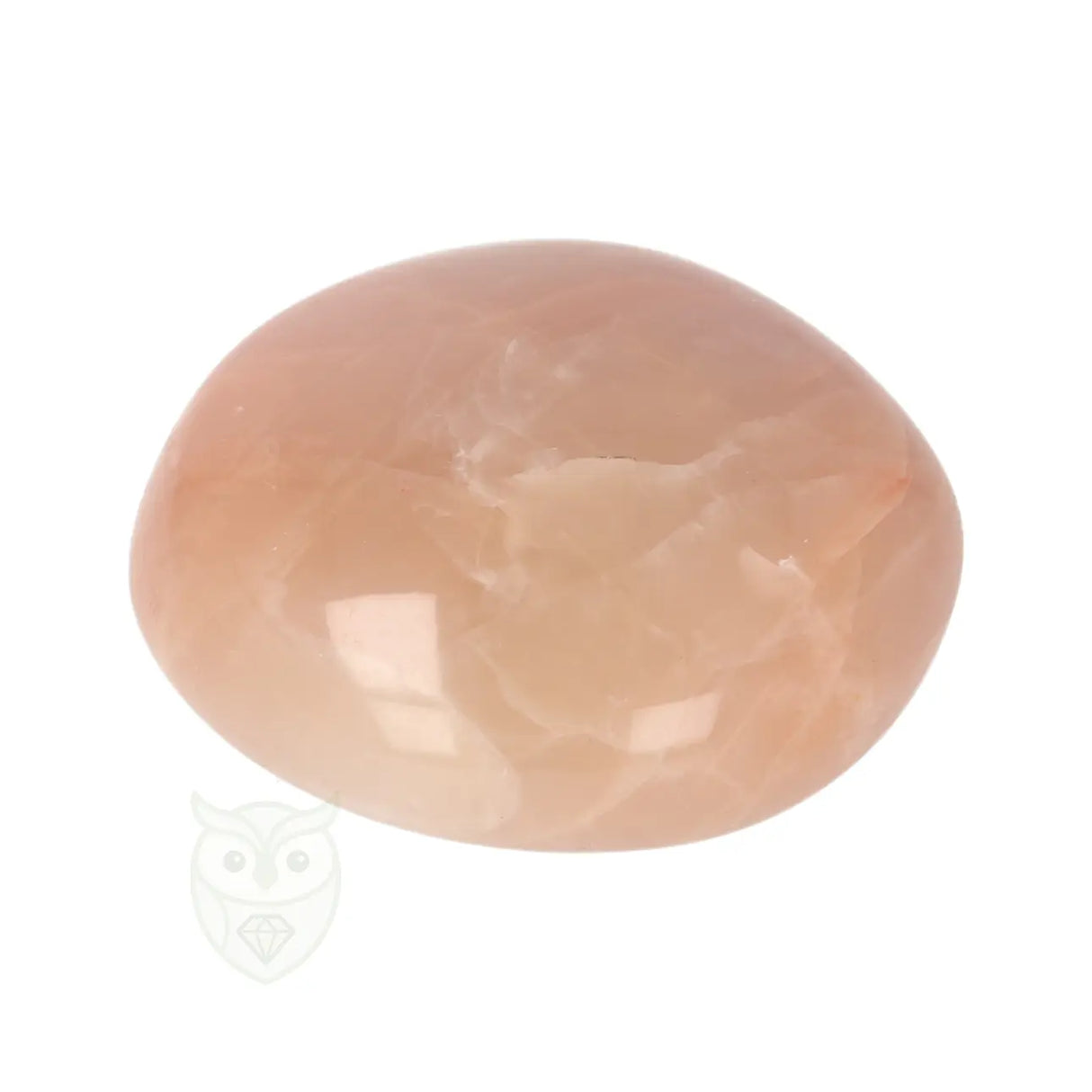 Roze Maansteen handsteen nr. 75 - 96 gram - Madagaskar | Edelsteen