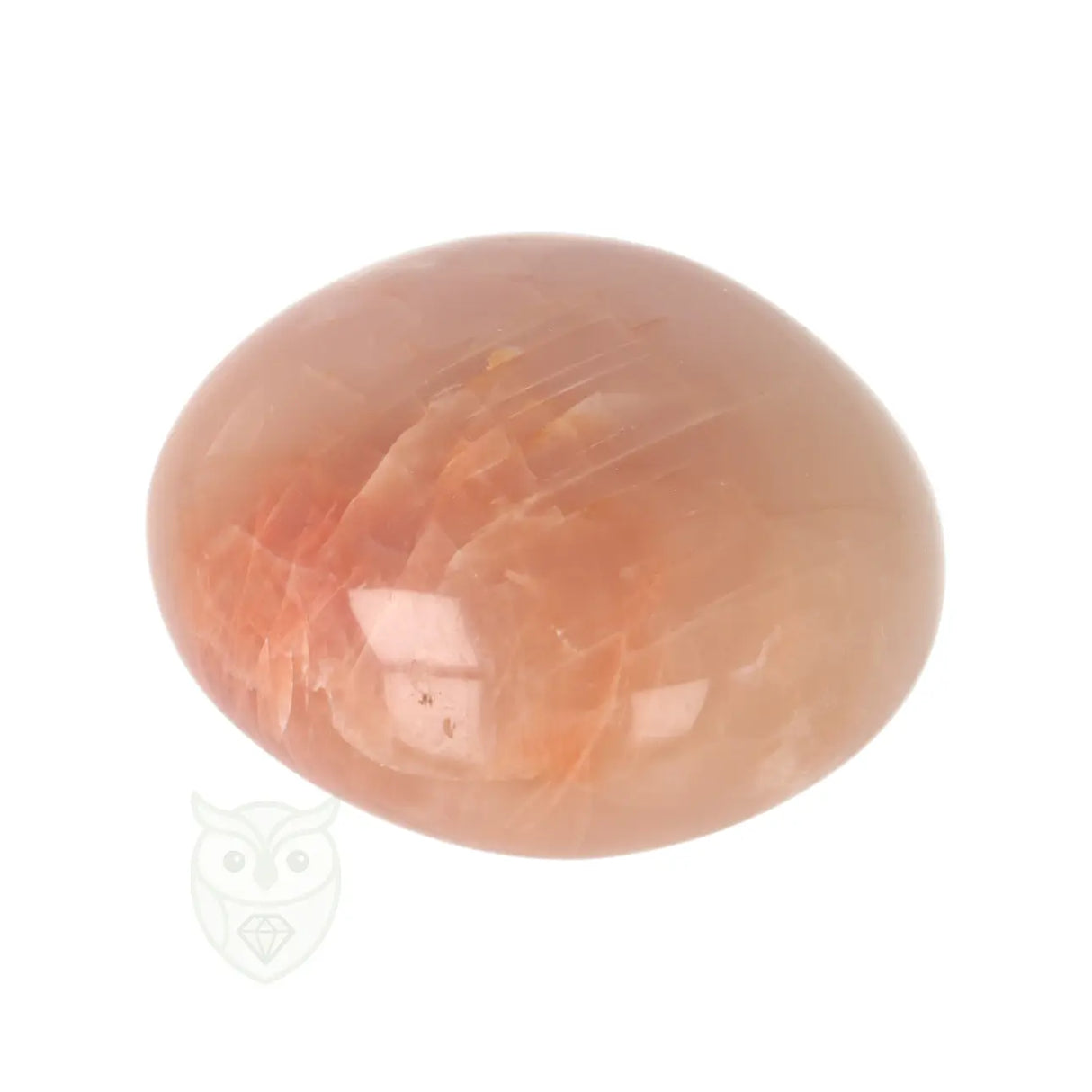 Roze Maansteen handsteen nr. 75 - 96 gram - Madagaskar | Edelsteen