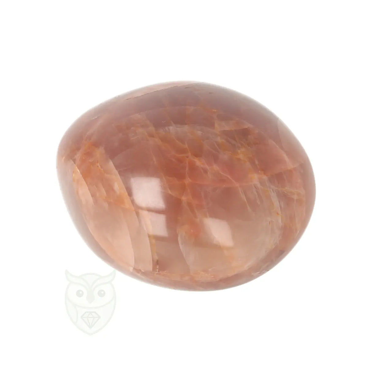 Roze Maansteen handsteen nr. 76 - 101 gram - Madagaskar | Edelsteen