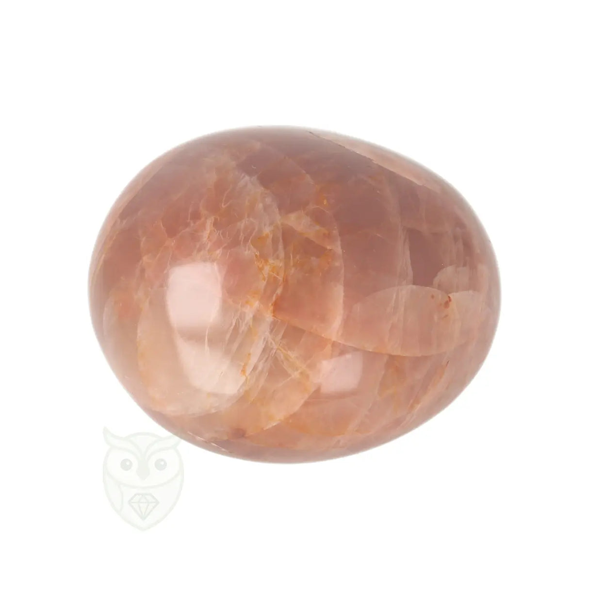 Roze Maansteen handsteen nr. 76 - 101 gram - Madagaskar | Edelsteen