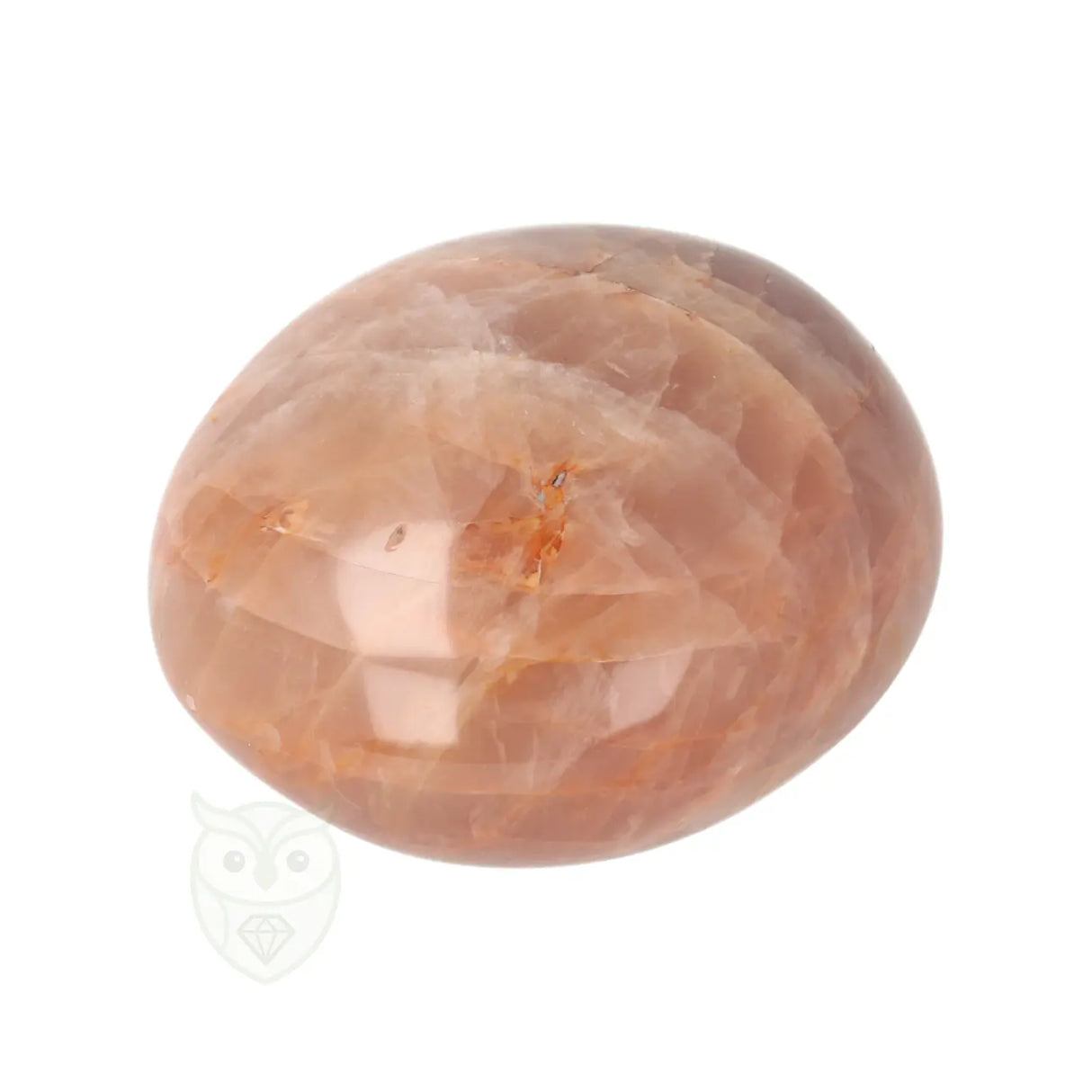 Roze Maansteen handsteen nr. 76 - 101 gram - Madagaskar | Edelsteen