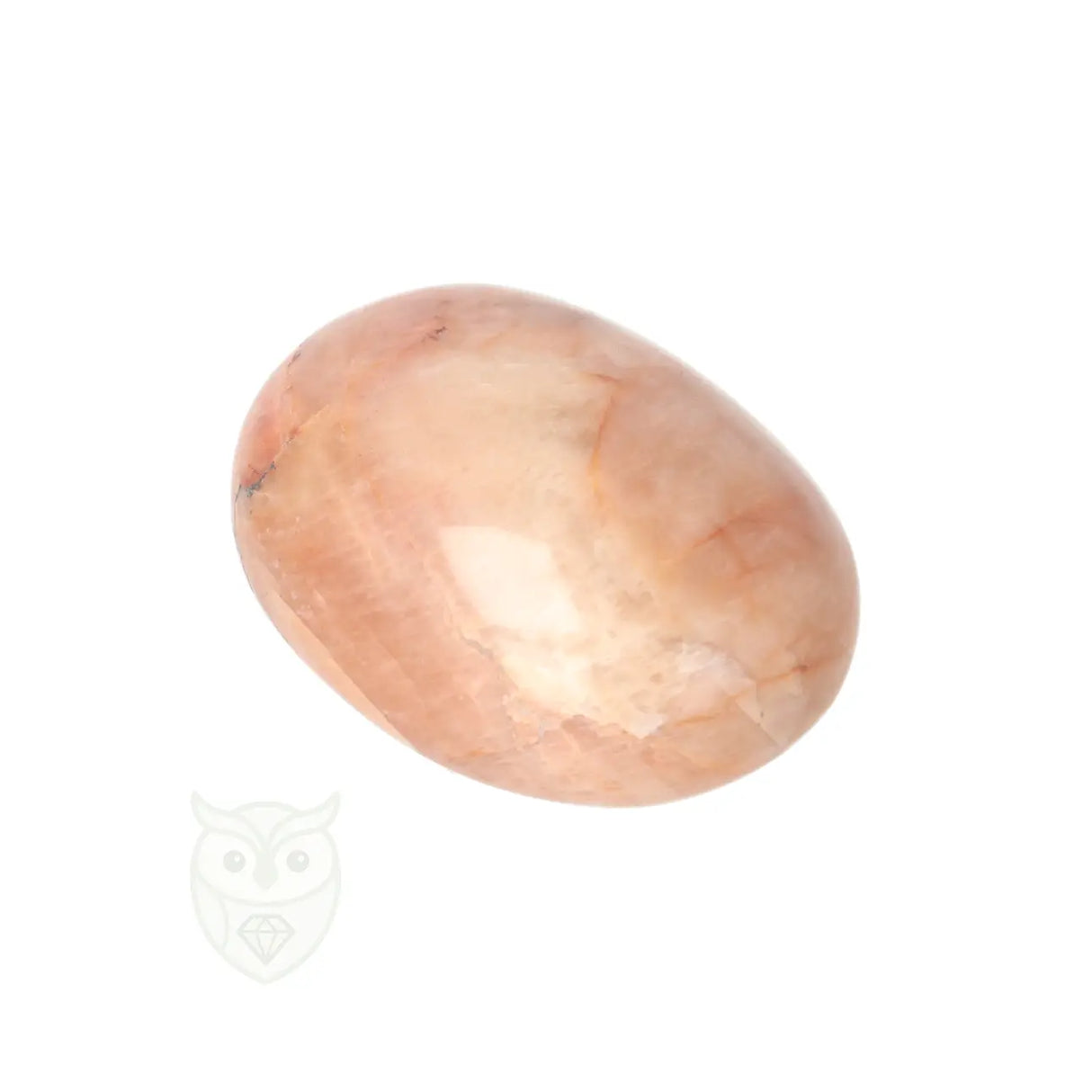 Roze Maansteen handsteen nr. 80 - 65 gram - Madagaskar | Edelsteen