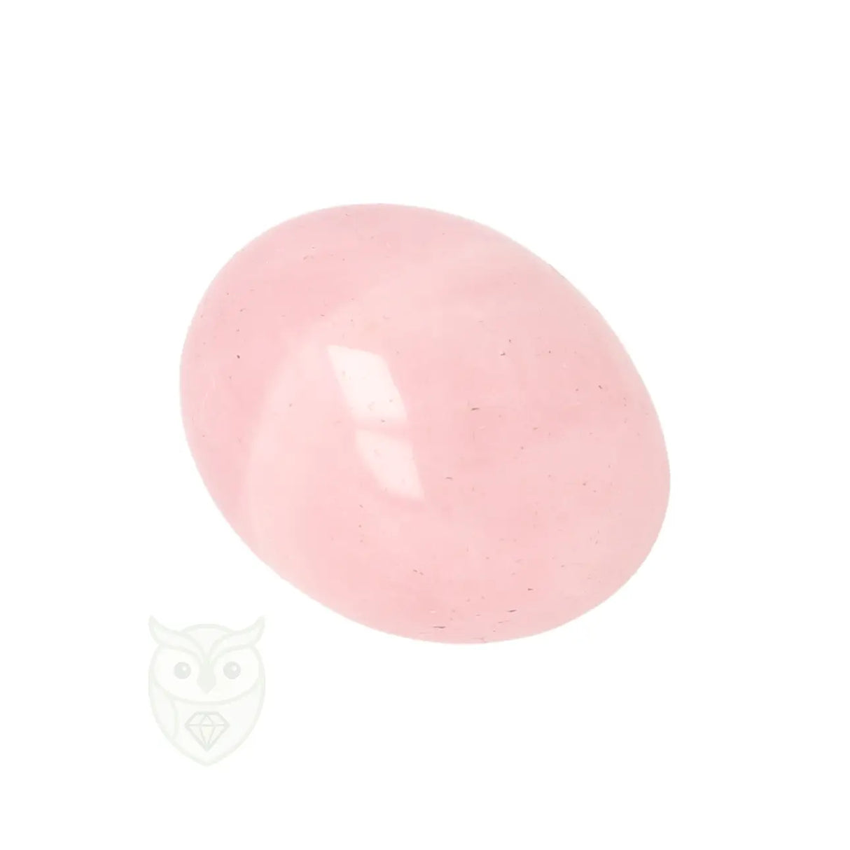 Rozenkwarts geronde handsteen nr. 22 - 21 gram | Edelsteen