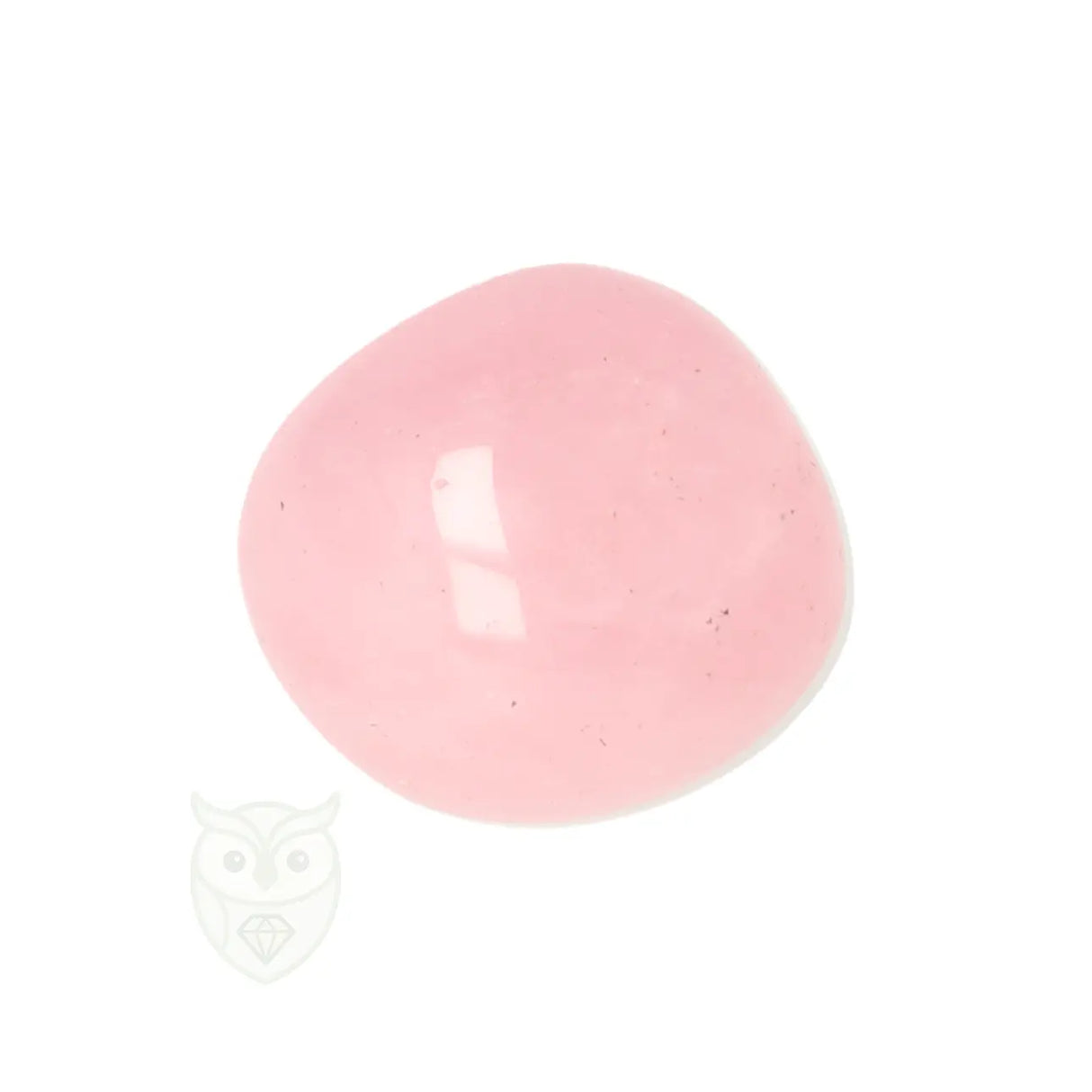 Rozenkwarts geronde handsteen nr. 24 - 19 gram | Edelsteen
